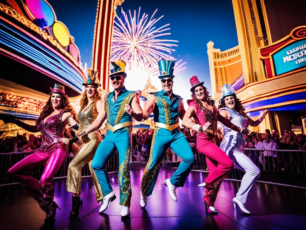 Vibrante Las Vegas Show Bühne