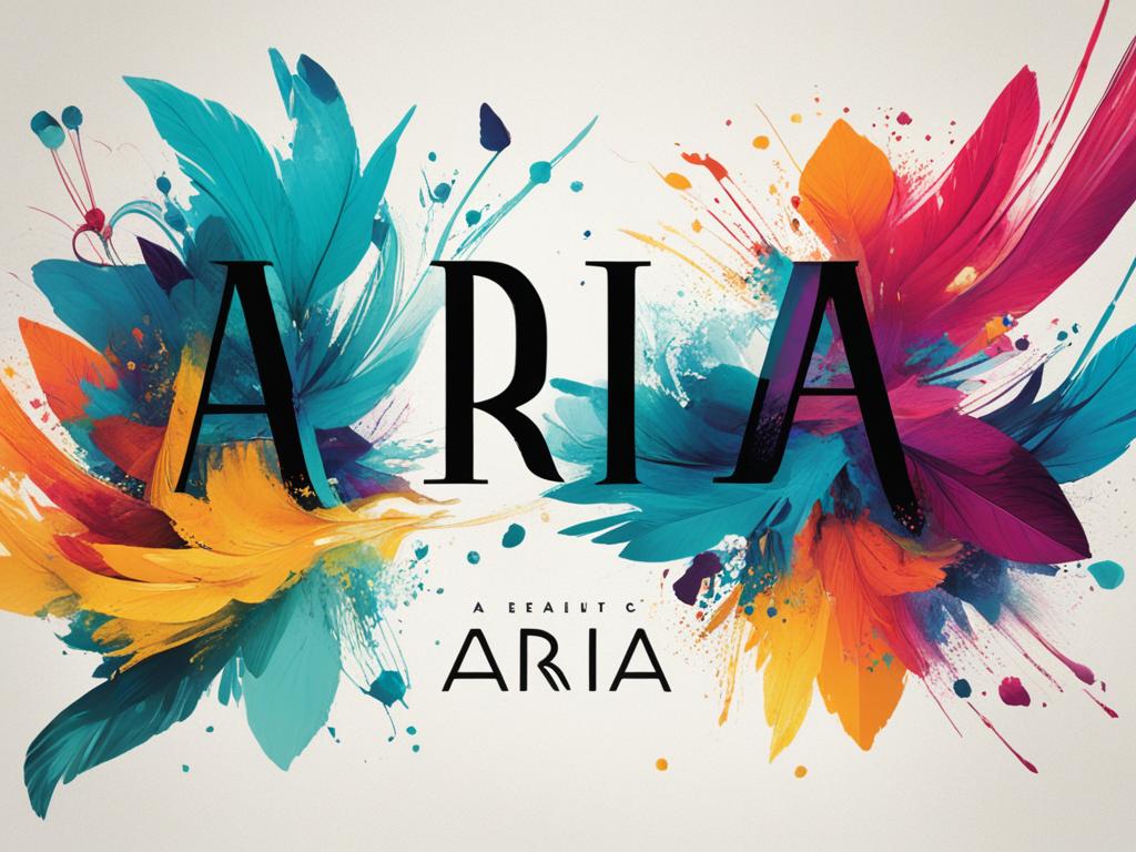 Die Bedeutung von "Aria"