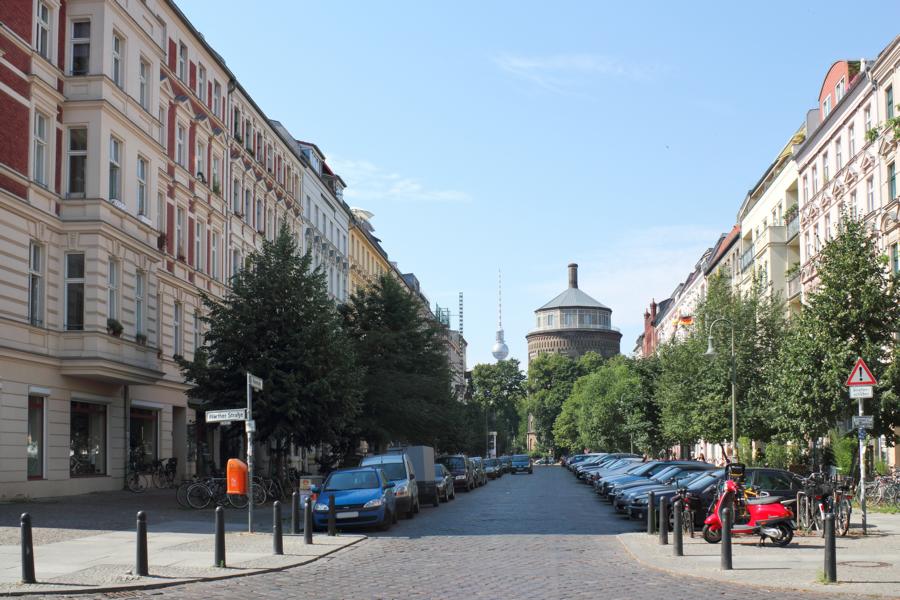 der Prenzlauer Berg in Berlin