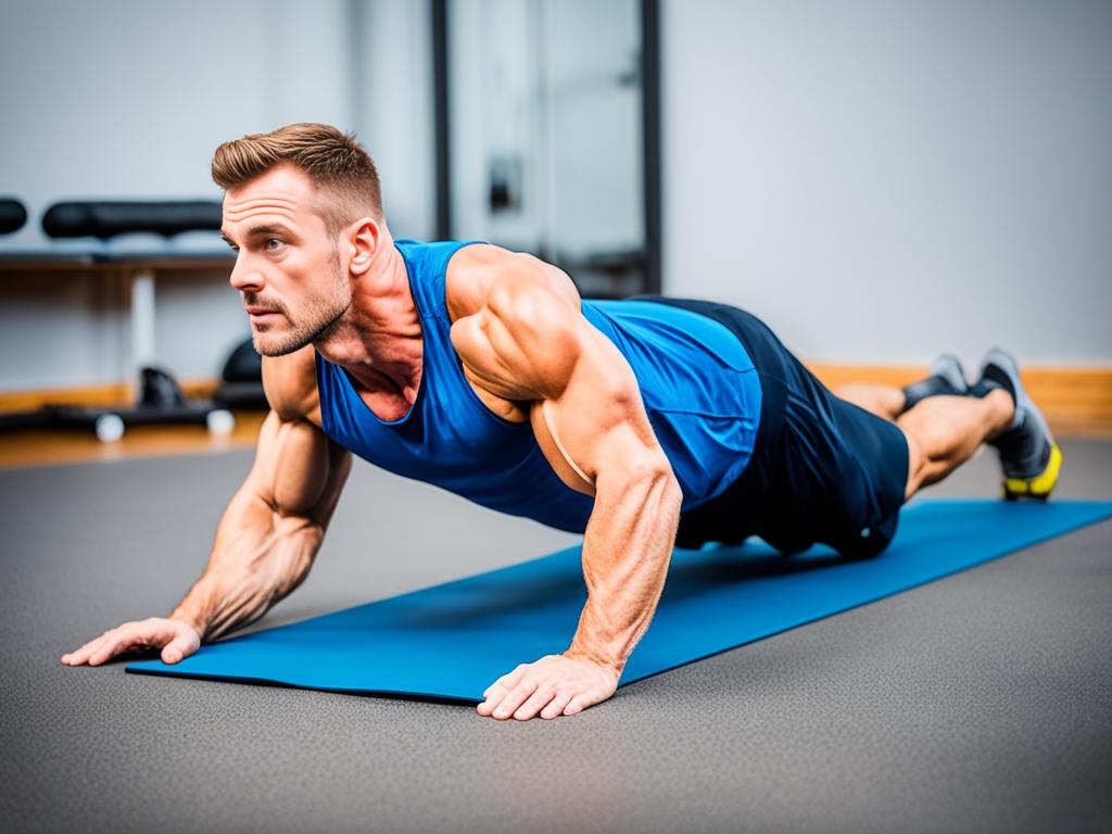 Yoga Übung Schulterbrücke