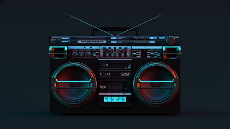 80er Boombox