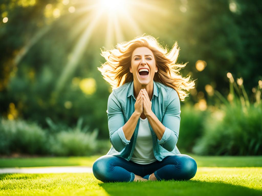 Anleitung zur Ausführung der Löwe Yoga Pose