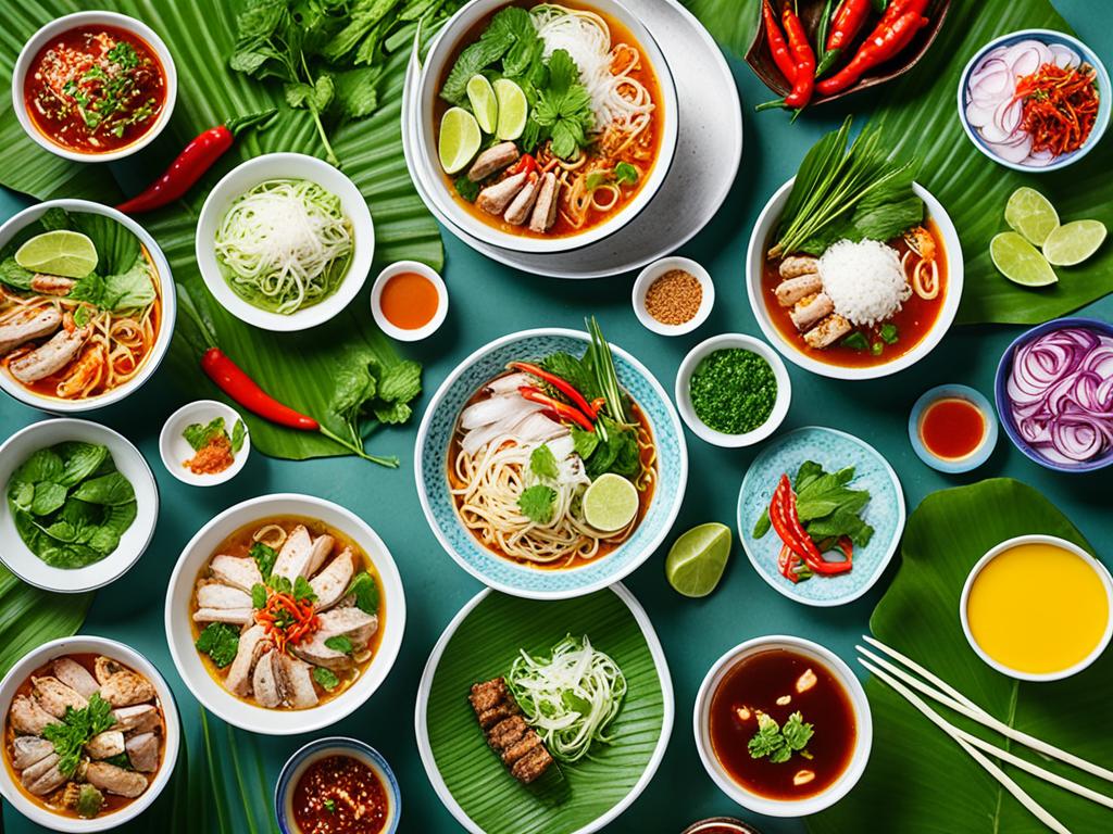 Traditionelles vietnamesisches Essen