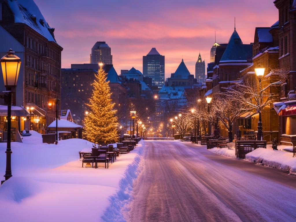 Winter in Montréal