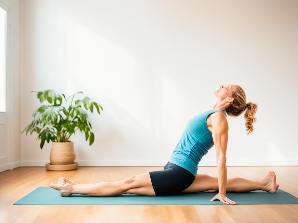 Bewusstes Atmen in Ziegenbock Yoga