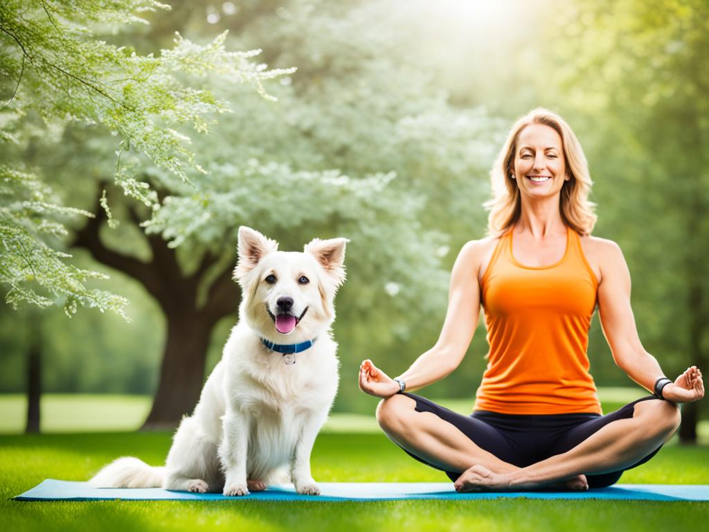 Yoga mit Hund