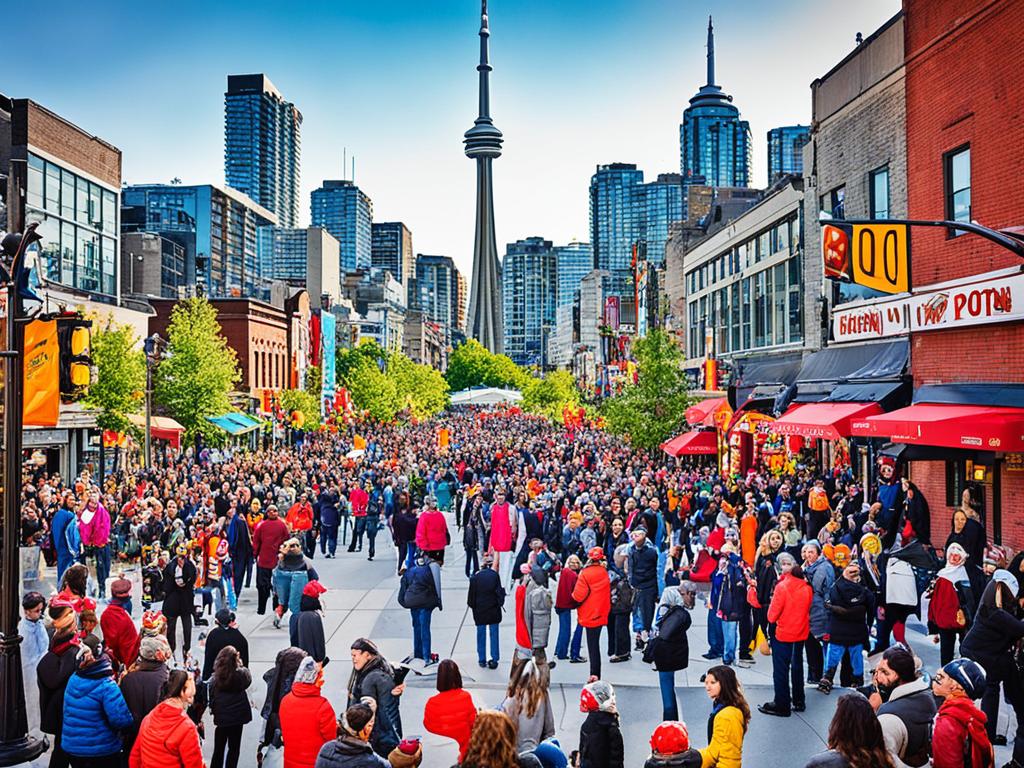 Freundliches Miteinander in Toronto